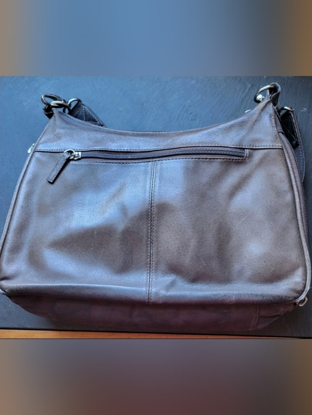 Gun Tote'n Mamas Concealed Carry Leather Brown Hobo Bag / Purse